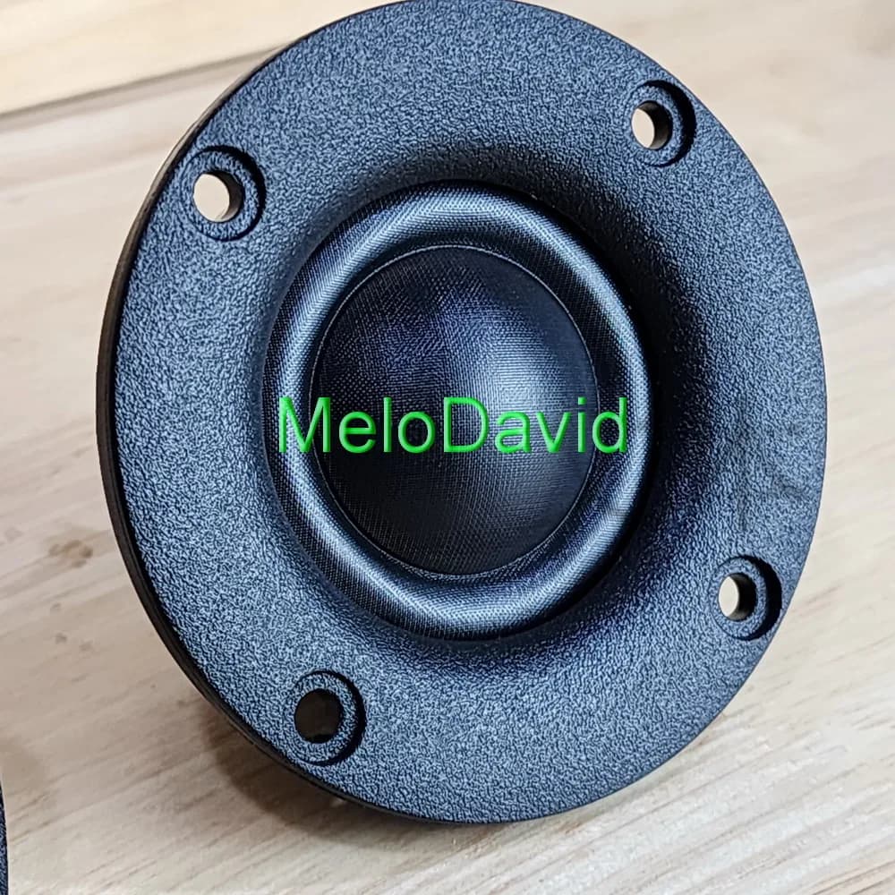 Paire de 2 tweeters en néodyme Wavecor TW030WA13 Hiend à dôme en soie de 30 mm, 4 ohms, 100 W
