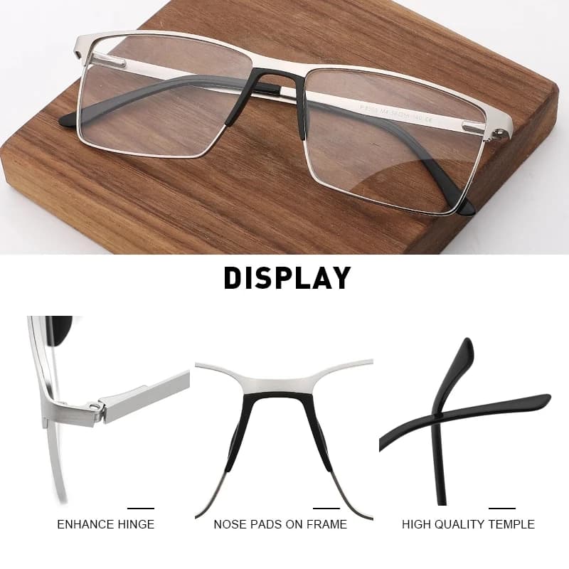 KANSEPT – monture de lunettes optiques pour hommes, verres de Prescription pour myopie, lumière bleu