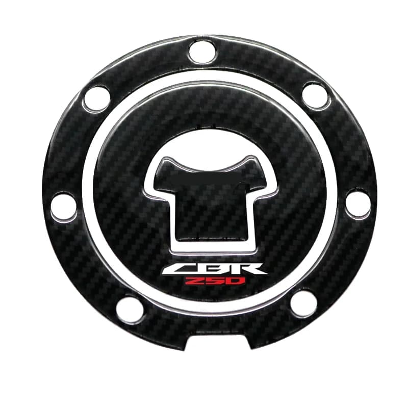Autocollant 3D en Fiber de carbone pour réservoir de carburant de moto, autocollants de protection d