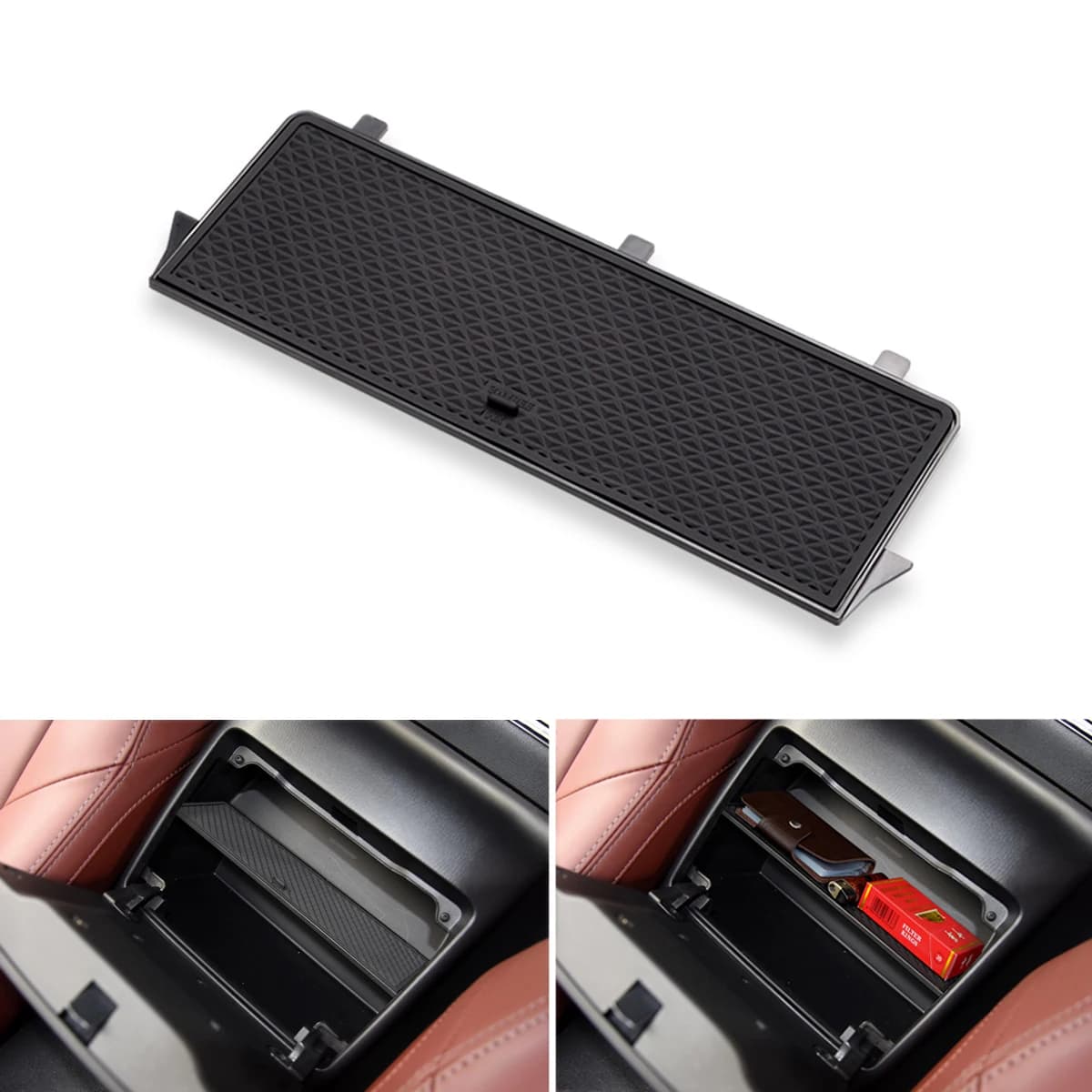 Boîte d'accoudoir de commande centrale, plateau de rangement adapté aux accessoires Mazda MX-5 ND RF