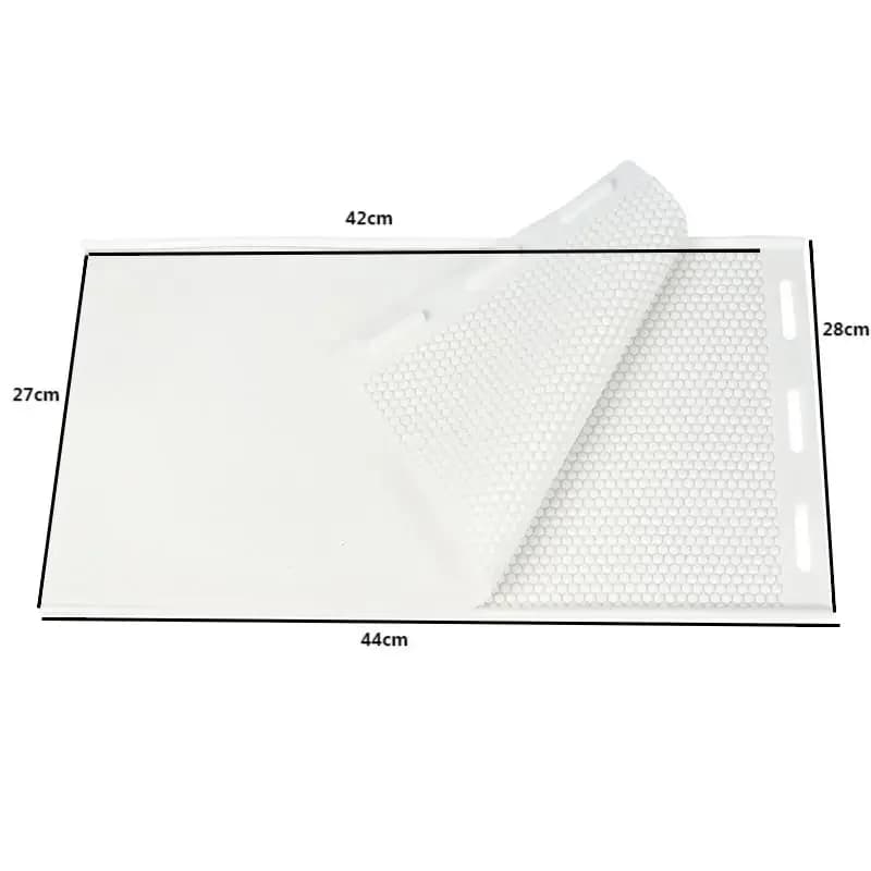 Moule de base en accent d'abeille en PVC souple, feuille de presse à la cire d'abeille, moule de bas