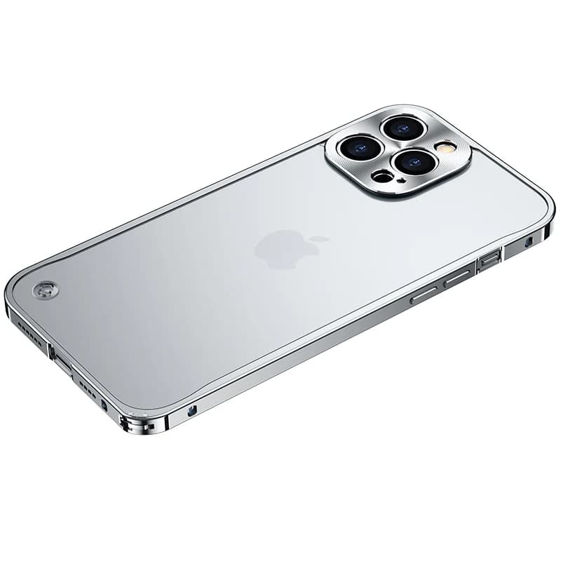 Coques de téléphone de luxe en alliage d'aluminium Mac Safe pour Magsafe IPhone 17 16 15 13 12 14 11