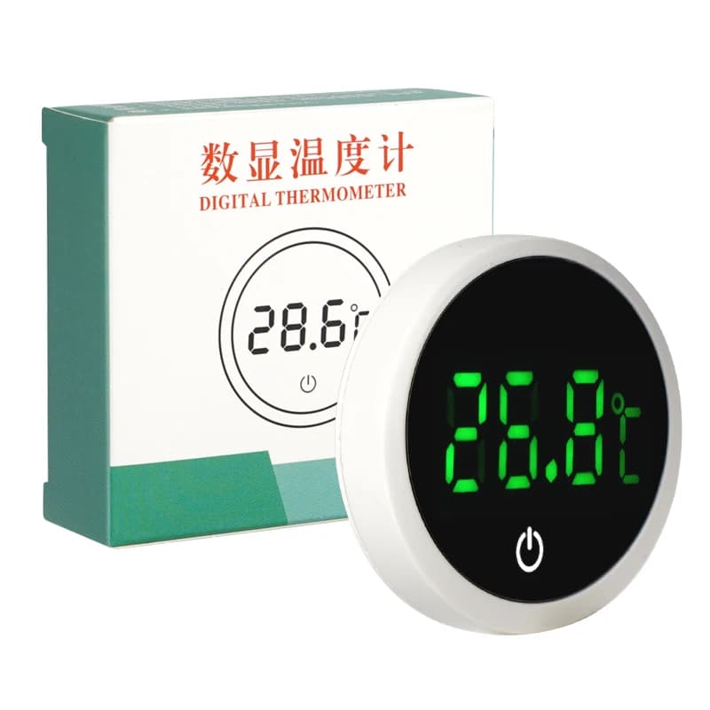 Nouveau thermomètre auto-adhésif d'aquarium Lcd numérique Aquarium Mini thermomètres grand écran mon