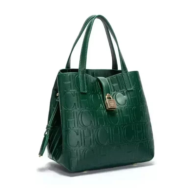 CH – sac à main de grande capacité pour femmes, sac à main avec éléments de lettres, sac à bandouliè