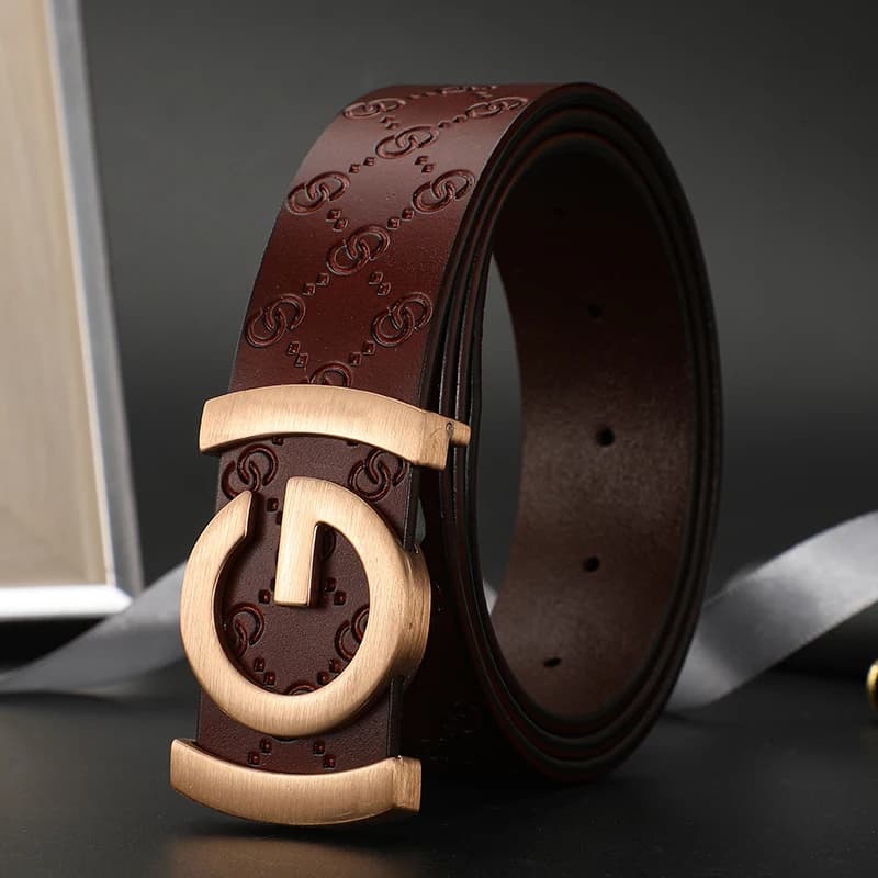 Haute qualité nouveau 34mm hommes ceinture en cuir Designers pantalon marque de mode ceinture hommes