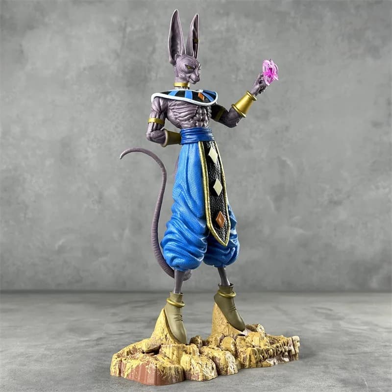 Figurine Dragon Ball Z Beerus de 30cm, Super Dieu de la destruction, modèle de collection, jouet pou