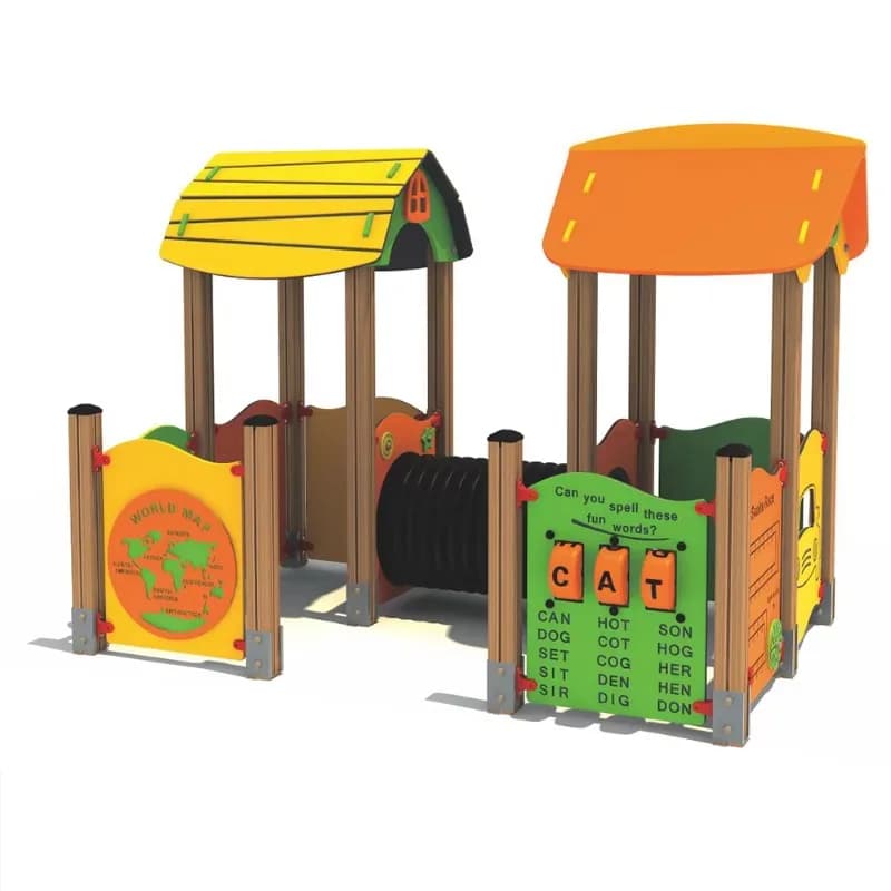 Maison de jeu extérieure pour la maternelle