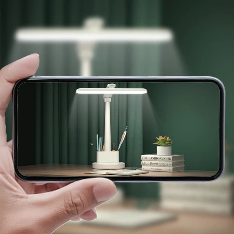 Lampe de Table LED Rechargeable pliable, Protection des yeux, pour enfants étudiants, lampe de burea