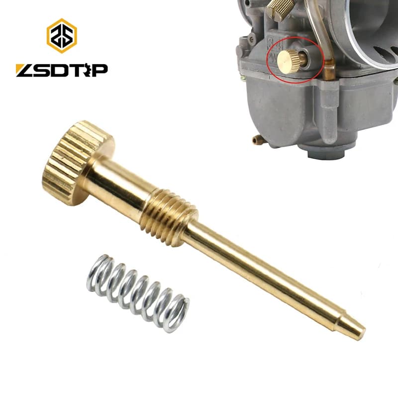 ZSDTRP vis de réglage de mélange d'air de carburateur de moto pour Keihin PWK 21 24 26 28 30 32 34mm