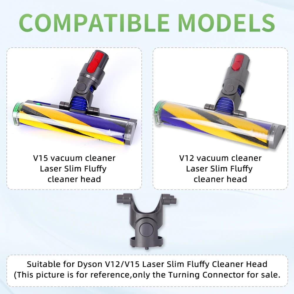 Pièce de connecteur tournant pour Dyson V15, poignées, tête laser ECT, aspirateur V12, nettoyeur moe