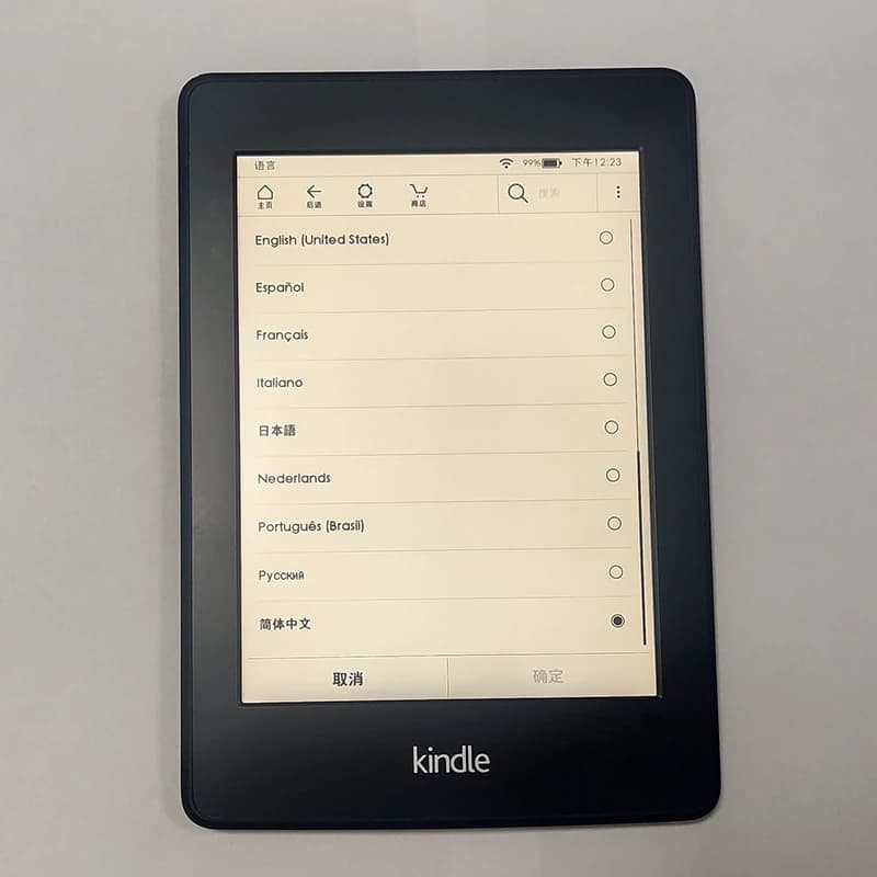 Kindle Paperwhite avec rétro-éclairage lecture la nuit écran tactile d'encre de 6 pouces e-ink Ebook