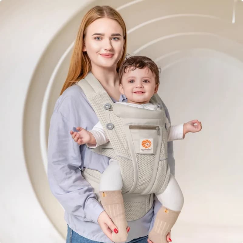 Porte-bébé Egobaby Omni Breeze Toutes les positions de transport Maille respirante avec soutien lomb