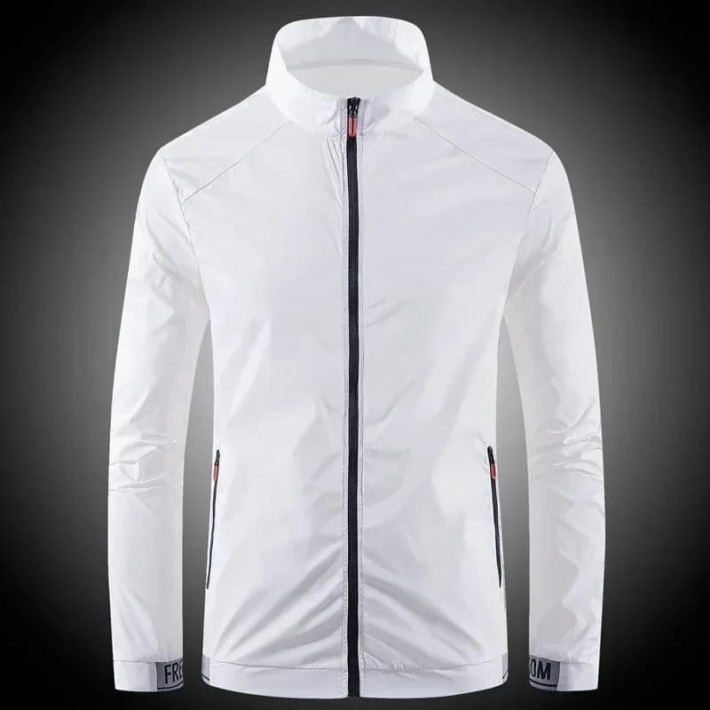 Manteaux de Protection solaire pour hommes, veste imperméable de sport respirante, Protection UV d'é