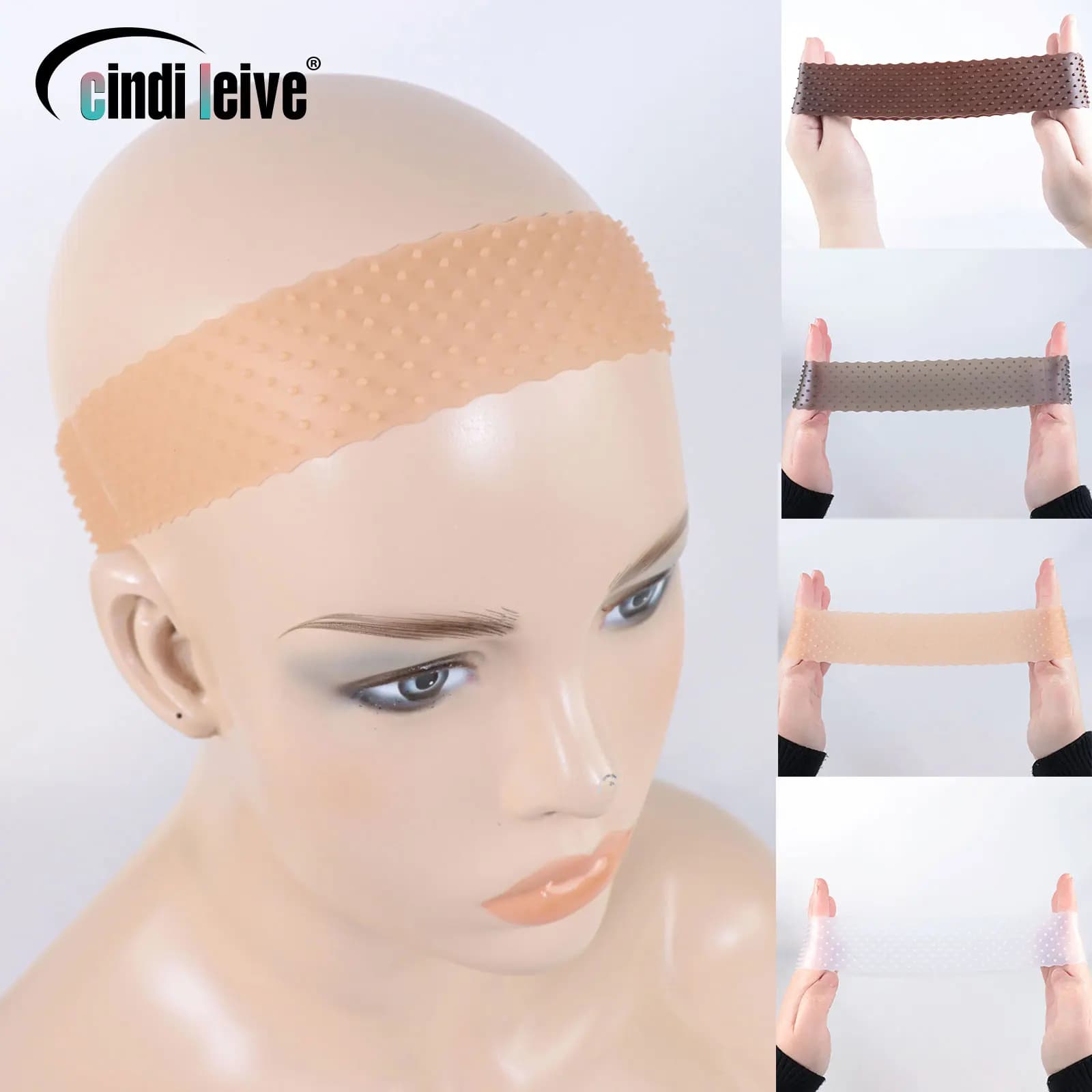 Bande de poignée de perruque réglable pour femmes, bandes avant en dentelle, accessoire de maintien 