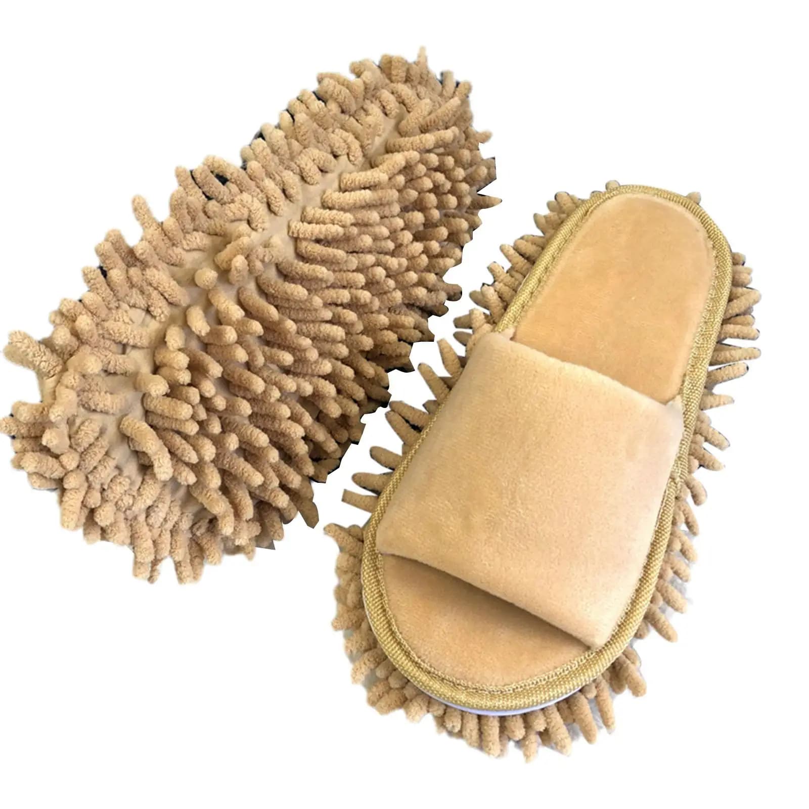 Pantoufles multifonctions en microcarence pour livres de sol, chaussures de nettoyage paresseuses, c