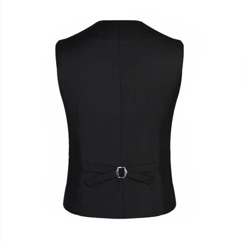 Robe gilets pour hommes coupe ajustée hommes costume Gilet Homme Gilet Homme décontracté sans manche