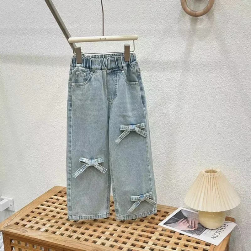 Ensemble d'été fin pour filles, jean à jambes larges et t-shirt pour adolescentes, ensemble de vêtem