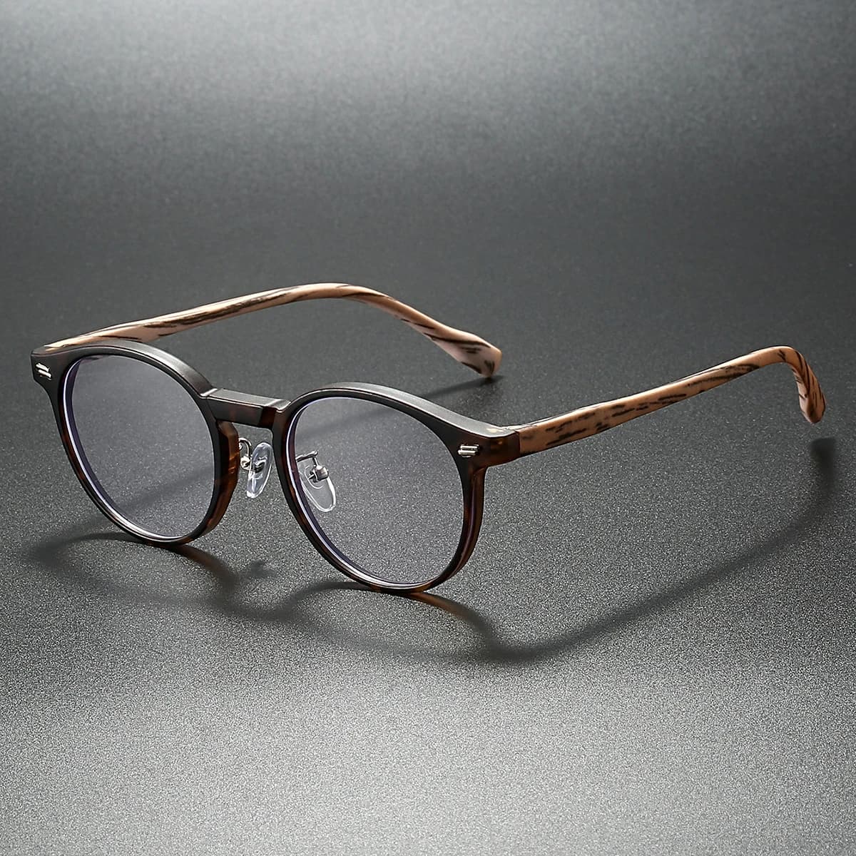 KAMMPT Vintage lunettes rondes mode rétro bleu lumière bloquant lunettes à la mode Design élégant co