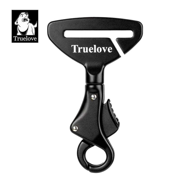 Truelove ceinture de sécurité de voiture boucle de sécurité collier ou harnais léger en alliage d'al