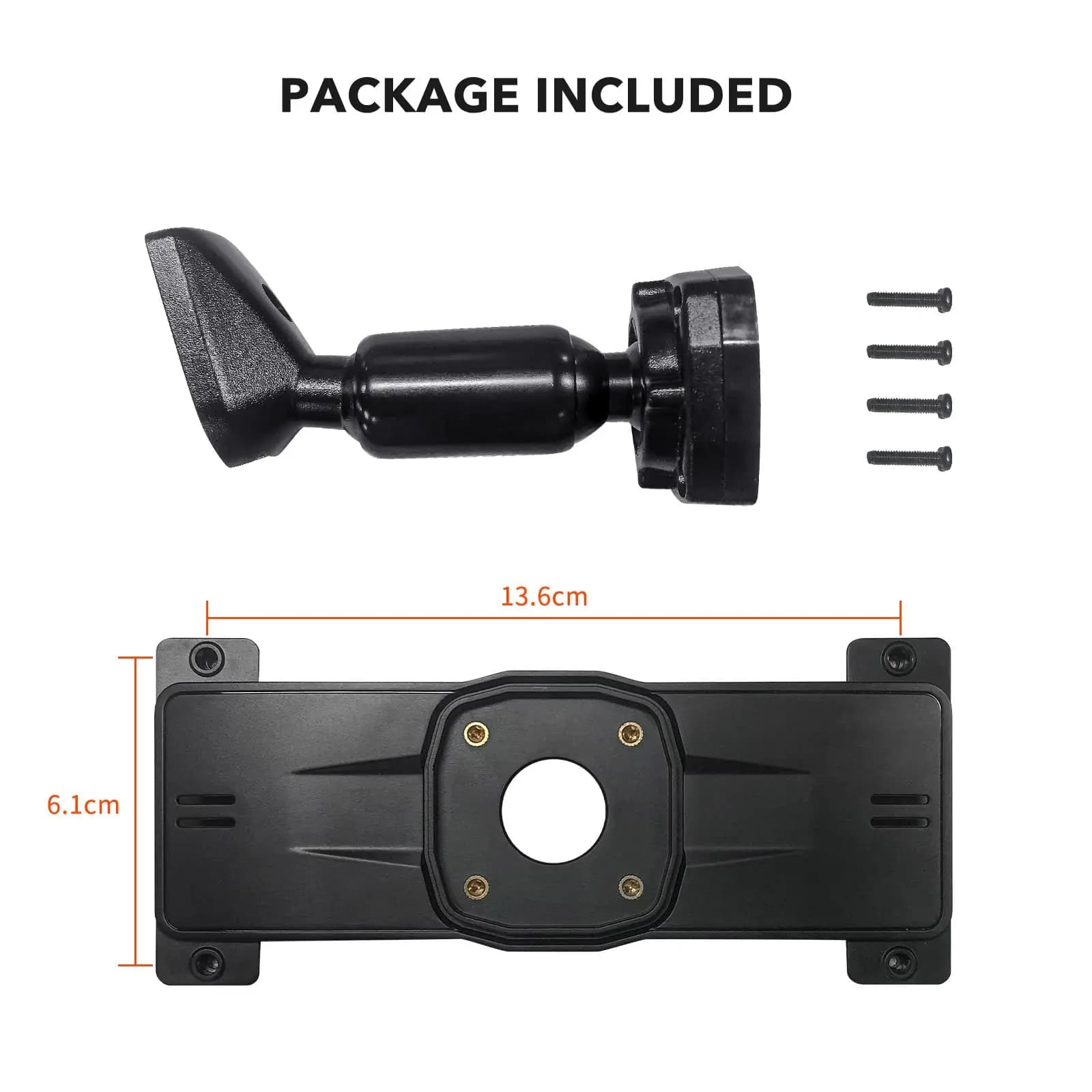 WOLFBOX – support OEM pour caméra de tableau de bord miroir, bras de support de caméra de tableau de