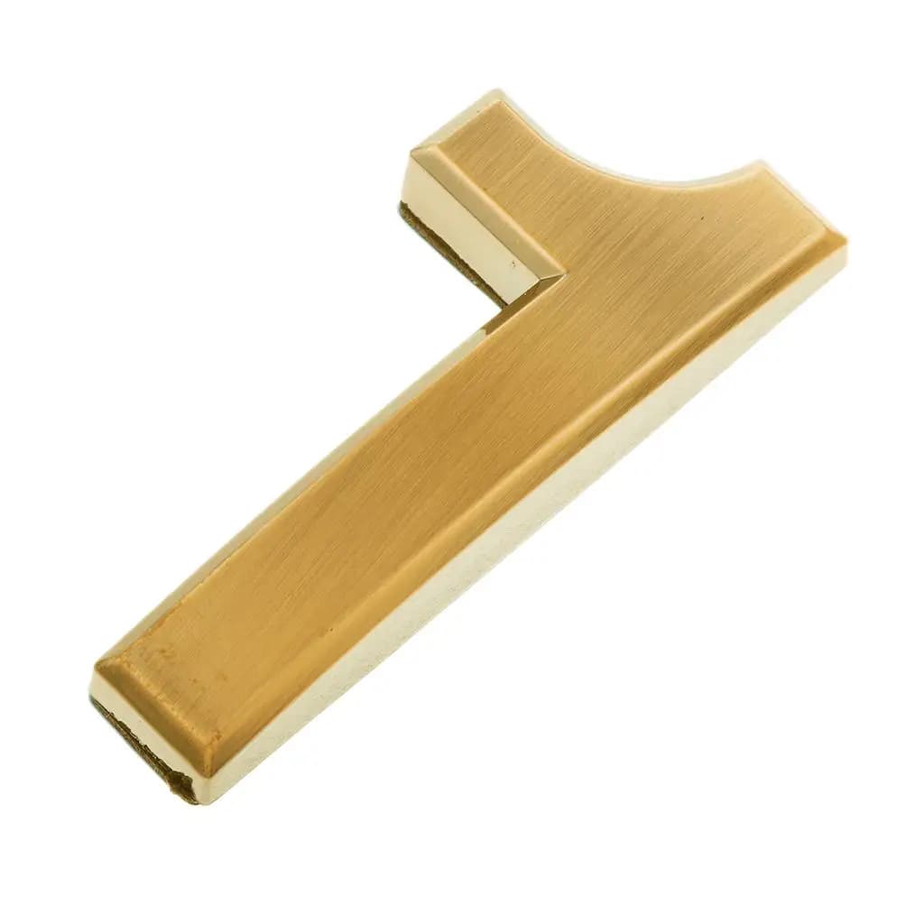 Numéro de maison en plastique doré, décor d'adresse de maison, numéro de porte extérieur, numéro d'a