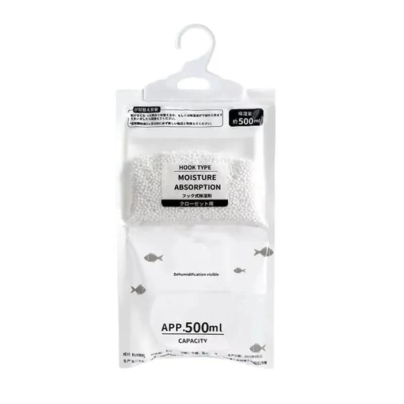Absorbeur d'humidité suspendu, séchage des vêtements, déshumidificateur de garde-robe, sac sec, désh