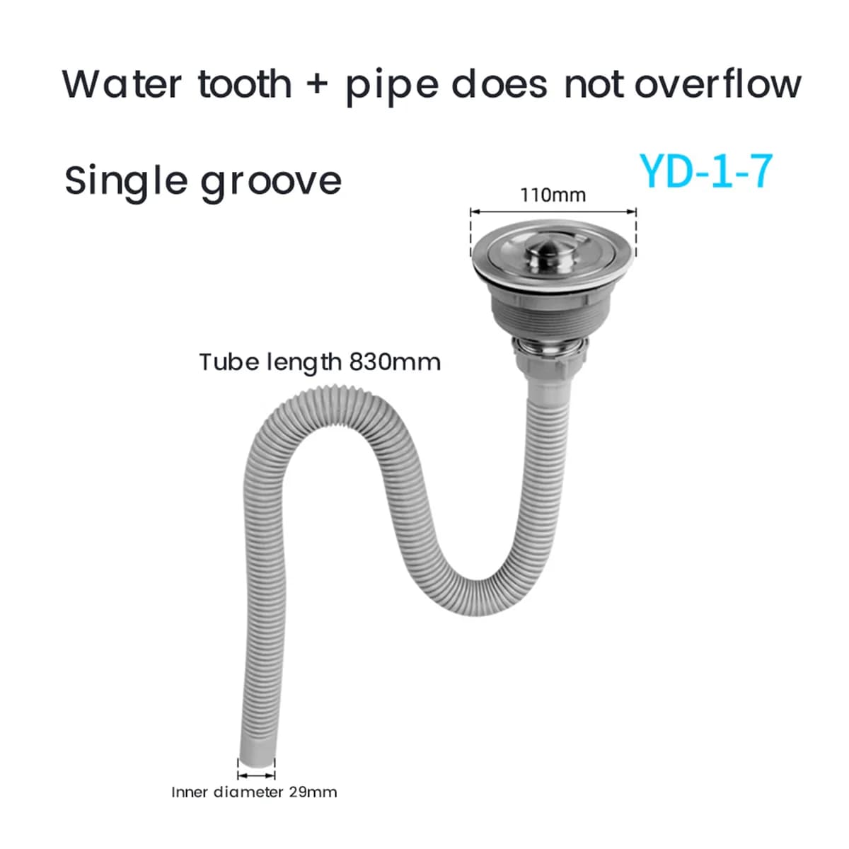 Bouchon de vidange bouchon d'évier en acier inoxydable, bouchon de vidange de lavabo de shampoing de