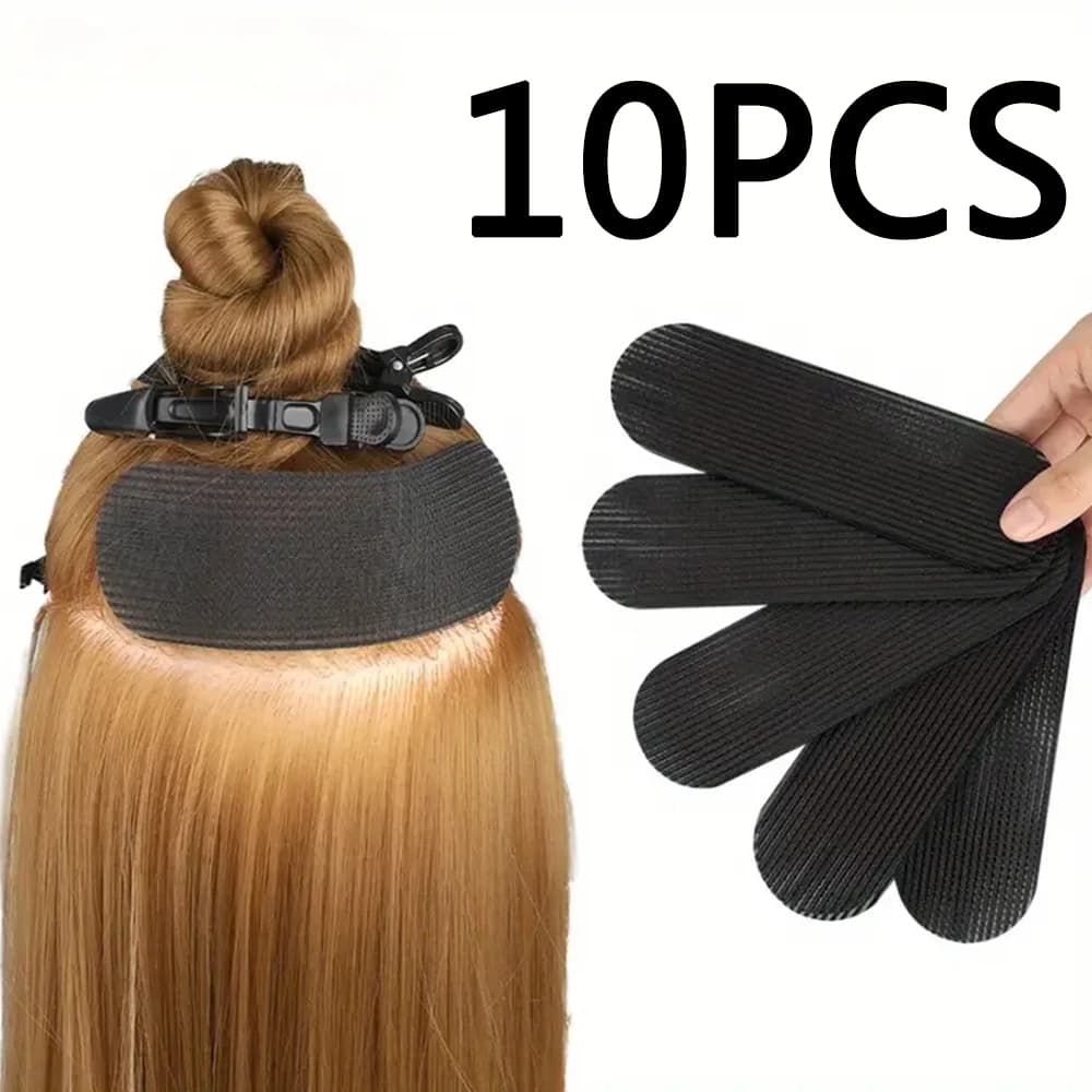 Pinces à cheveux invisibles, bandes de cheveux auto-adhésives antidérapantes en Nylon, autocollants 