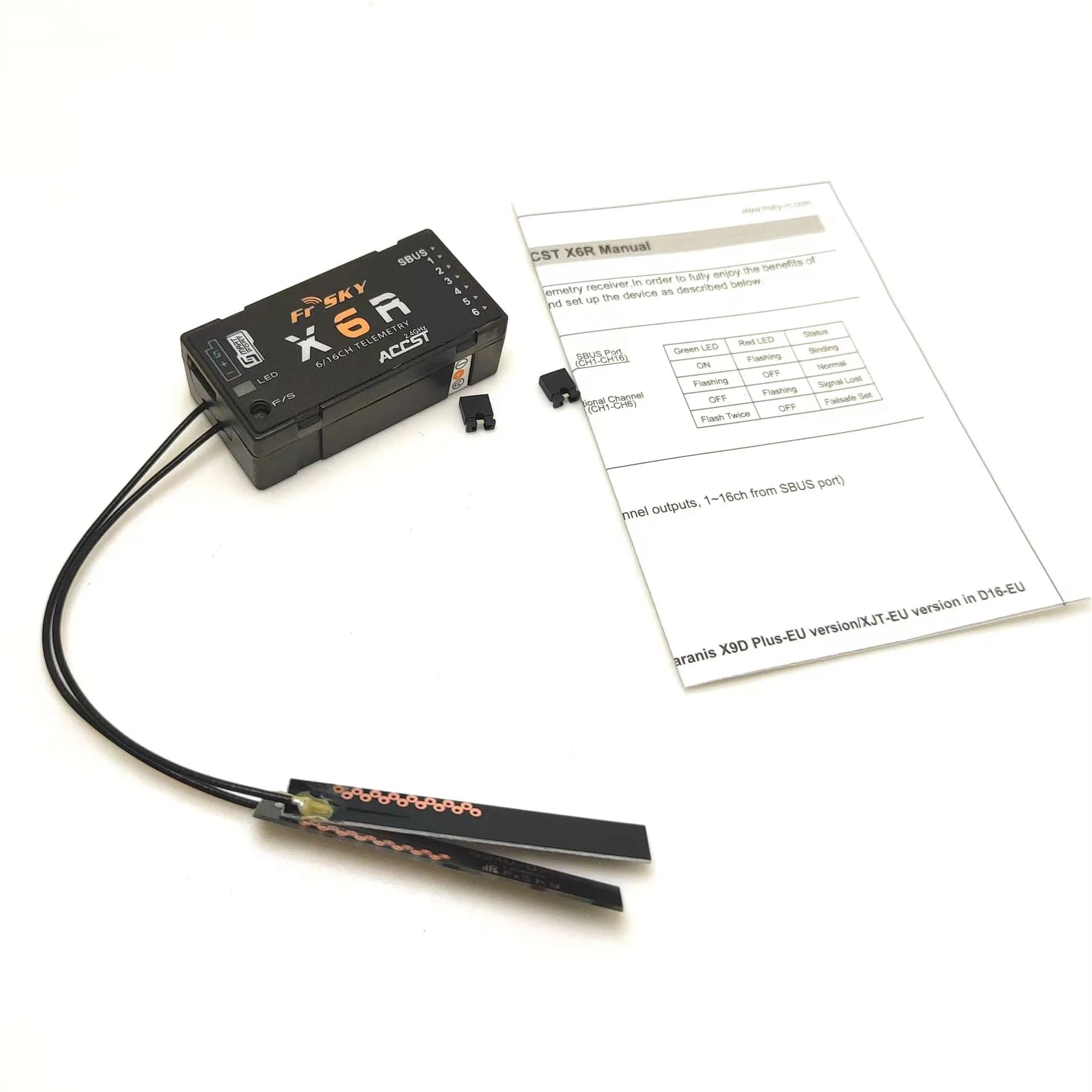FrSky X6R 2.4G 16CH récepteur SBUS antenne PCB Port intelligent retour de données pour Drone Taranis