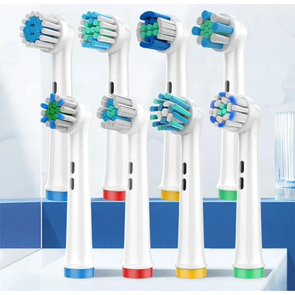 Têtes de brosse à dents de rechange, 4 pièces/ensemble, pour brosse à dents électrique sonique intel