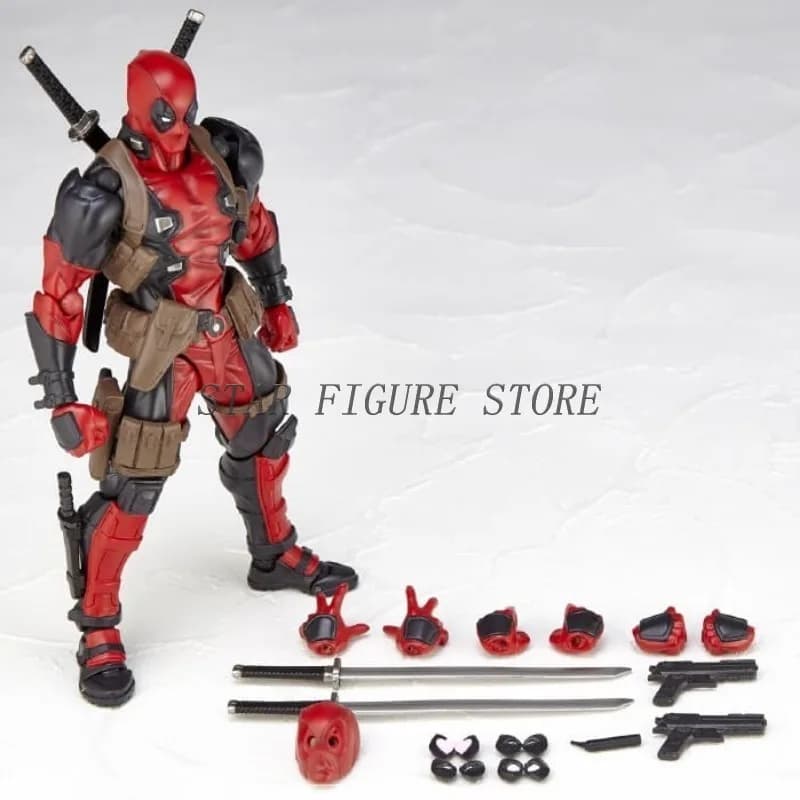 Figurines articulées CHRISTAGUCHI Flash Spider-man en PVC, jouets de collection mobiles, modèle Revo
