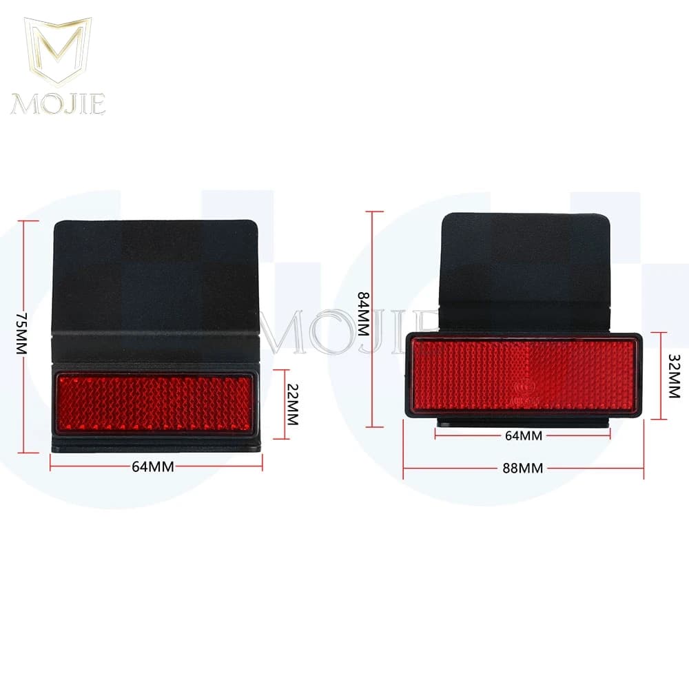 Support de plaque d'immatriculation de moto, réflecteur arrière étendu, pour Honda CBR125R CBR125RR 