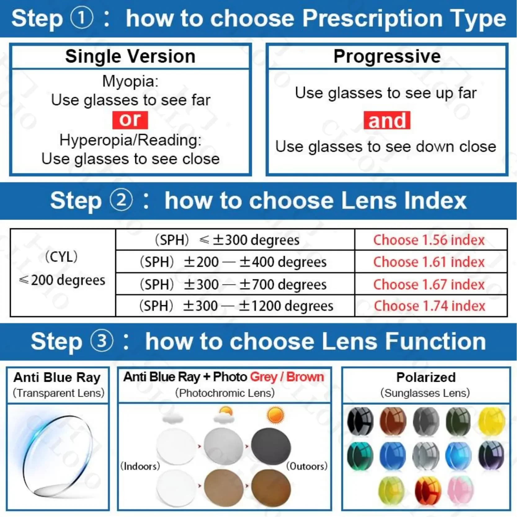 CLLOIO-Lunettes de myopie photochromiques pour femmes, grands yeux de chat, lunettes de lecture anti