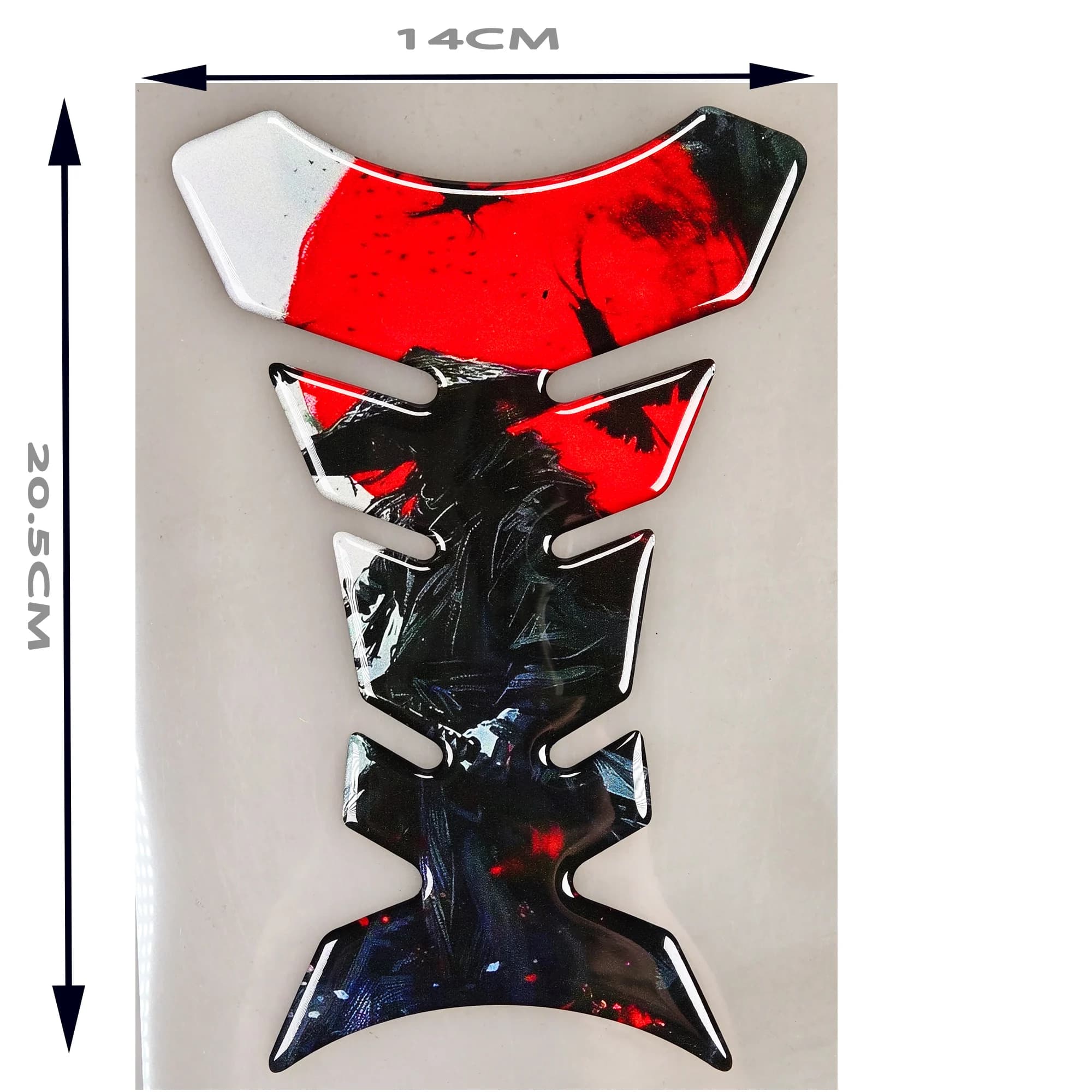 Réservoir universel pour moto, tampon de réservoir, autocollants 3D, protecteur de gaz d'huile, prot
