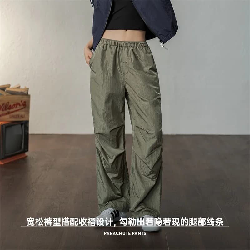 Maden-Pantalon cargo léger pour femme, pantalon décontracté, pantalon de survêtement respirant, mono
