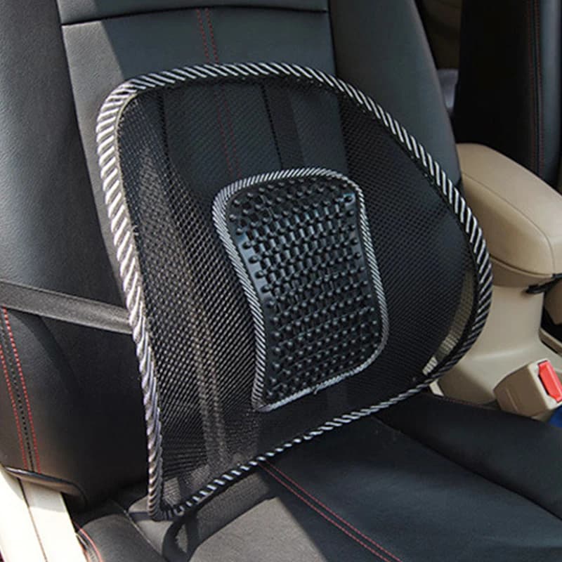 Coussin de dossier de chaise de siège de voiture, attelle lombaire en maille, coussin de chaise de s