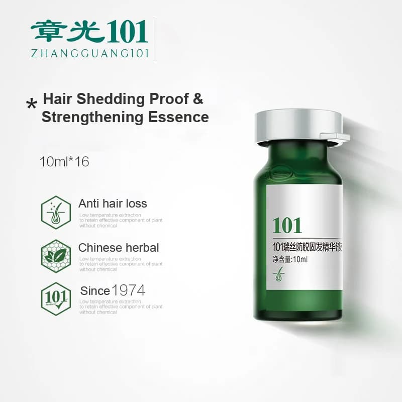 Puissant Zhangguang 101 Essence anti-perte et fortifiant 10 ml X16 formule à base de plantes chinois