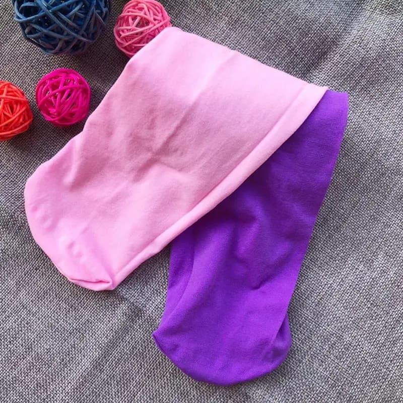 Collants mixtes couleur bonbon pour filles, pantalons extensibles pour bébés, pantalons slim pour fe