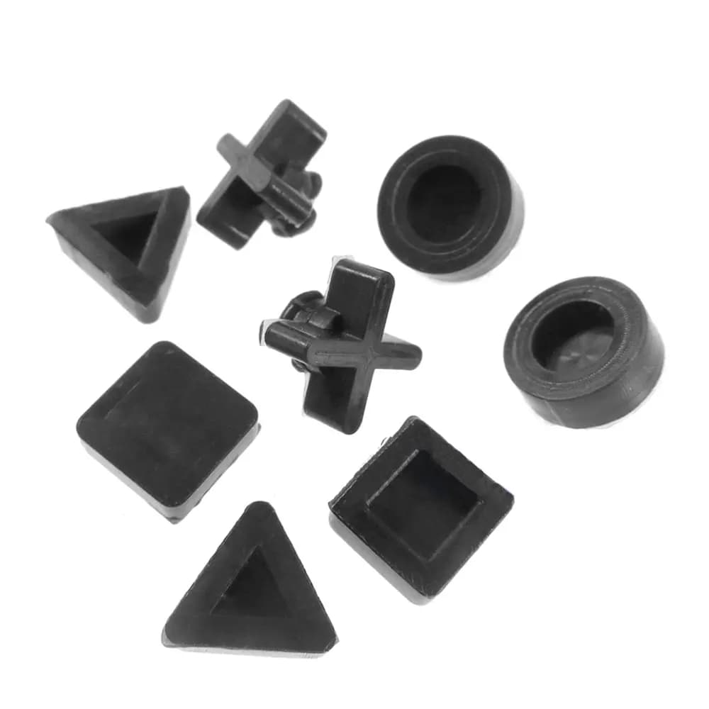 JCD – coussinets de pieds inférieurs en caoutchouc en silicone, capuchon de couverture pour PS4 Pro,