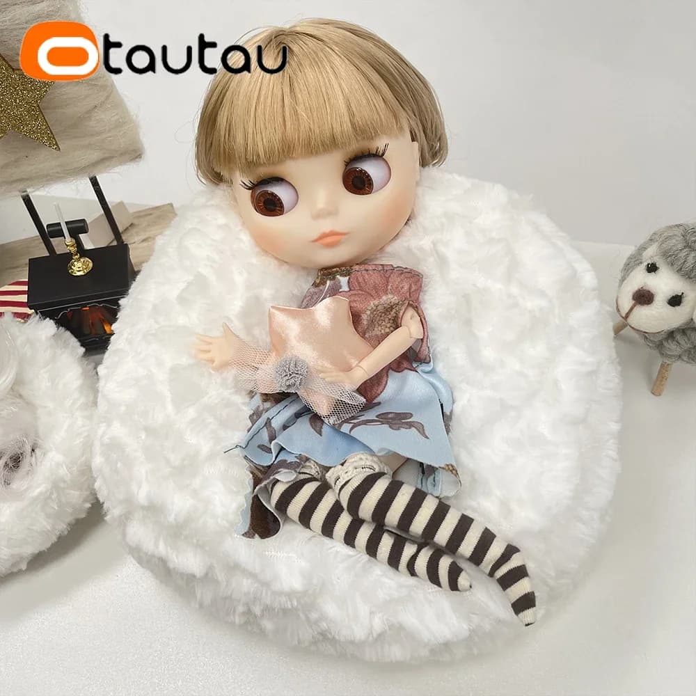OTAUTAU-Mini pouf, meuble de maison, canapé-lit, chaise, 20cm, 7.8 pouces de diamètre, cadeau pour 1