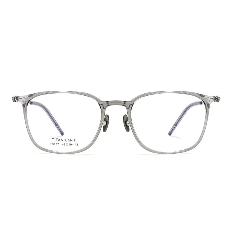 YIMARUILI mode Ultra-léger Flexible TR90 lunettes rétro rond pur titane optique lunettes de Prescrip