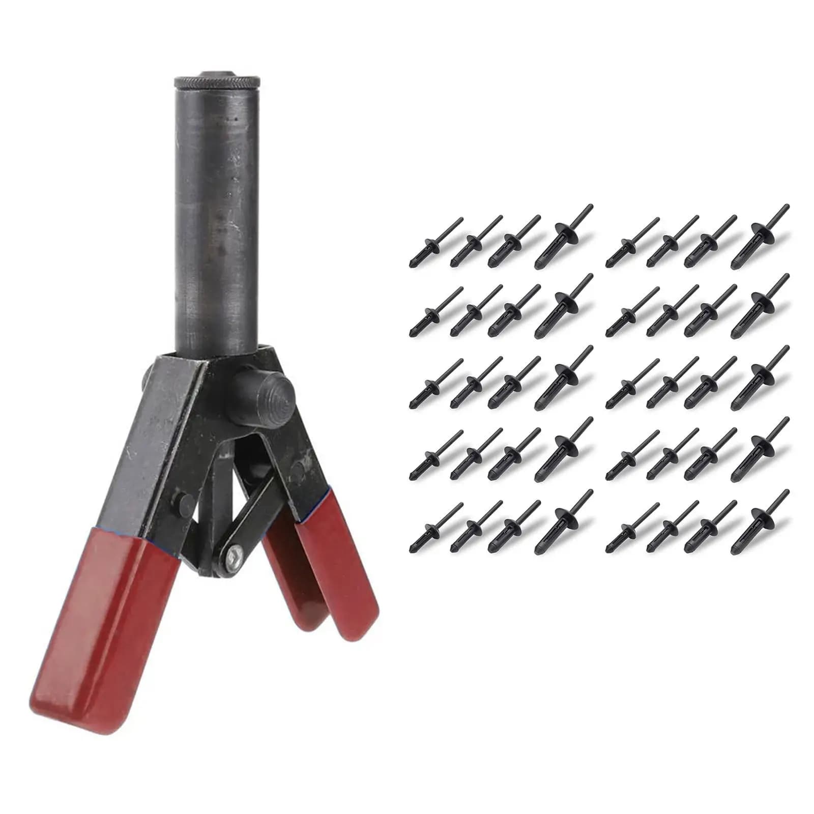 Ensemble de pistolets à rivets en plastique, pistolet à rivets multifonctionnel en Poly, ensemble ra