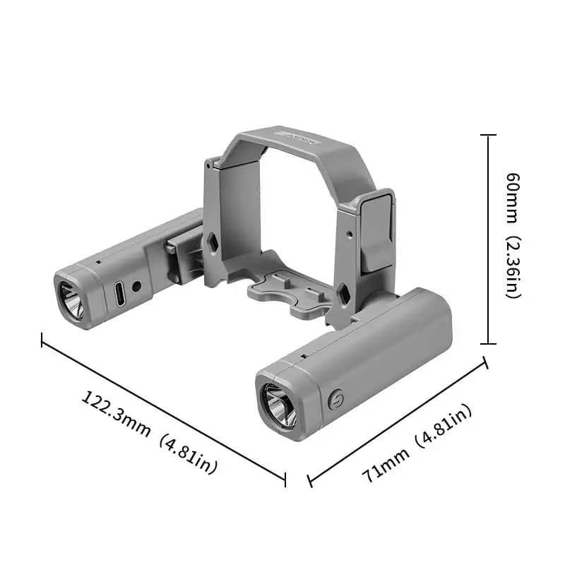 Projecteur Rechargeable pour Drone DJI Mini 4/5 Pro, accessoire de projecteur LED, Signal de vol de 