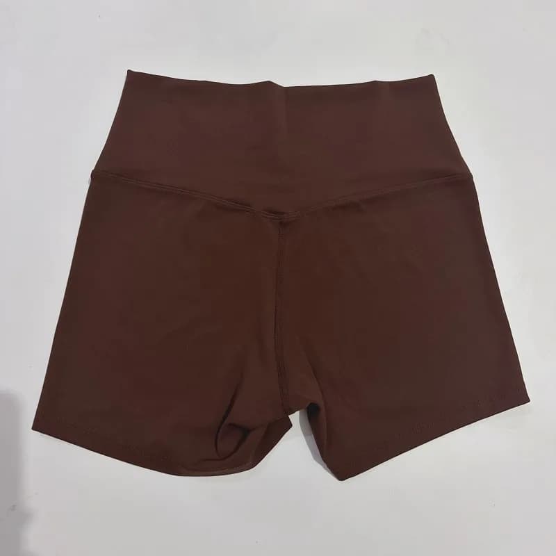 Collants courts et doux pour femmes, couleur unie, Sexy, Fitness, Yoga, Compression, entraînement co