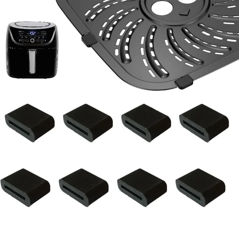 Le pied résistant à chaleur friteuse silicone protège les pare-chocs durables silicone friteuse d'ai