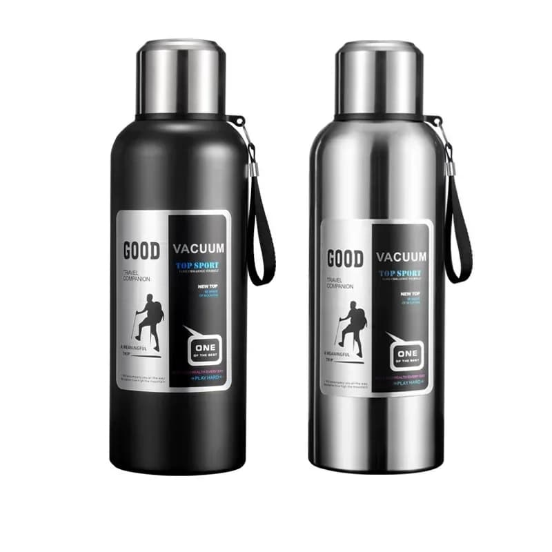 Gobelet Thermos froid de grande capacité, en acier inoxydable, isolé, pour thé, café, bouteille d'ea