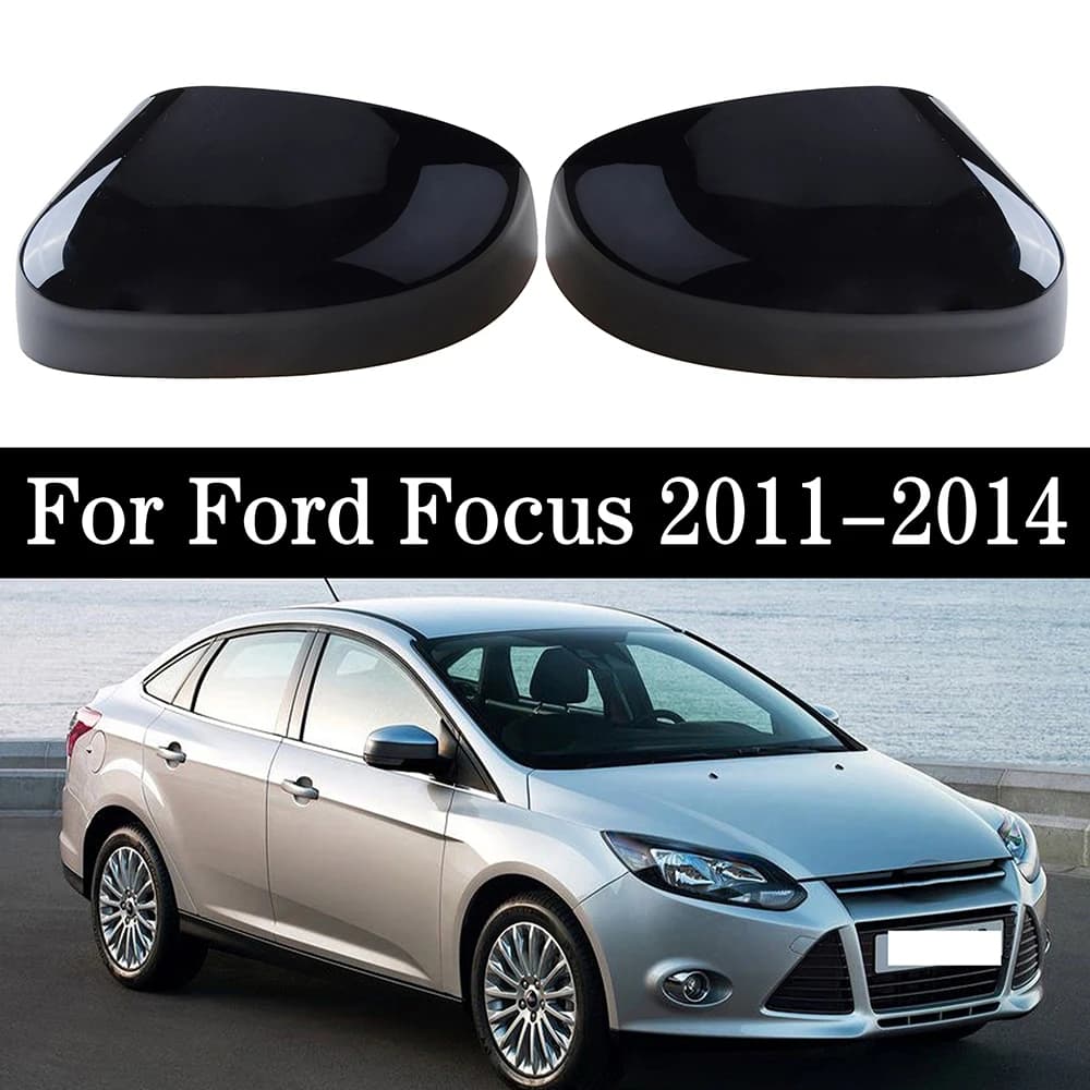 Couvercle de rétroviseur latéral, capuchons de rétroviseur, accessoires de voiture, adapté pour Ford