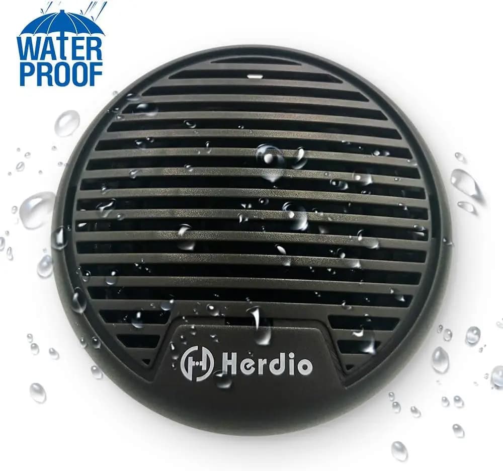 Herdio-Hautréusétanches pour bateau marin, haut-parleur Bluetooth pour moto, système audio stéréo po