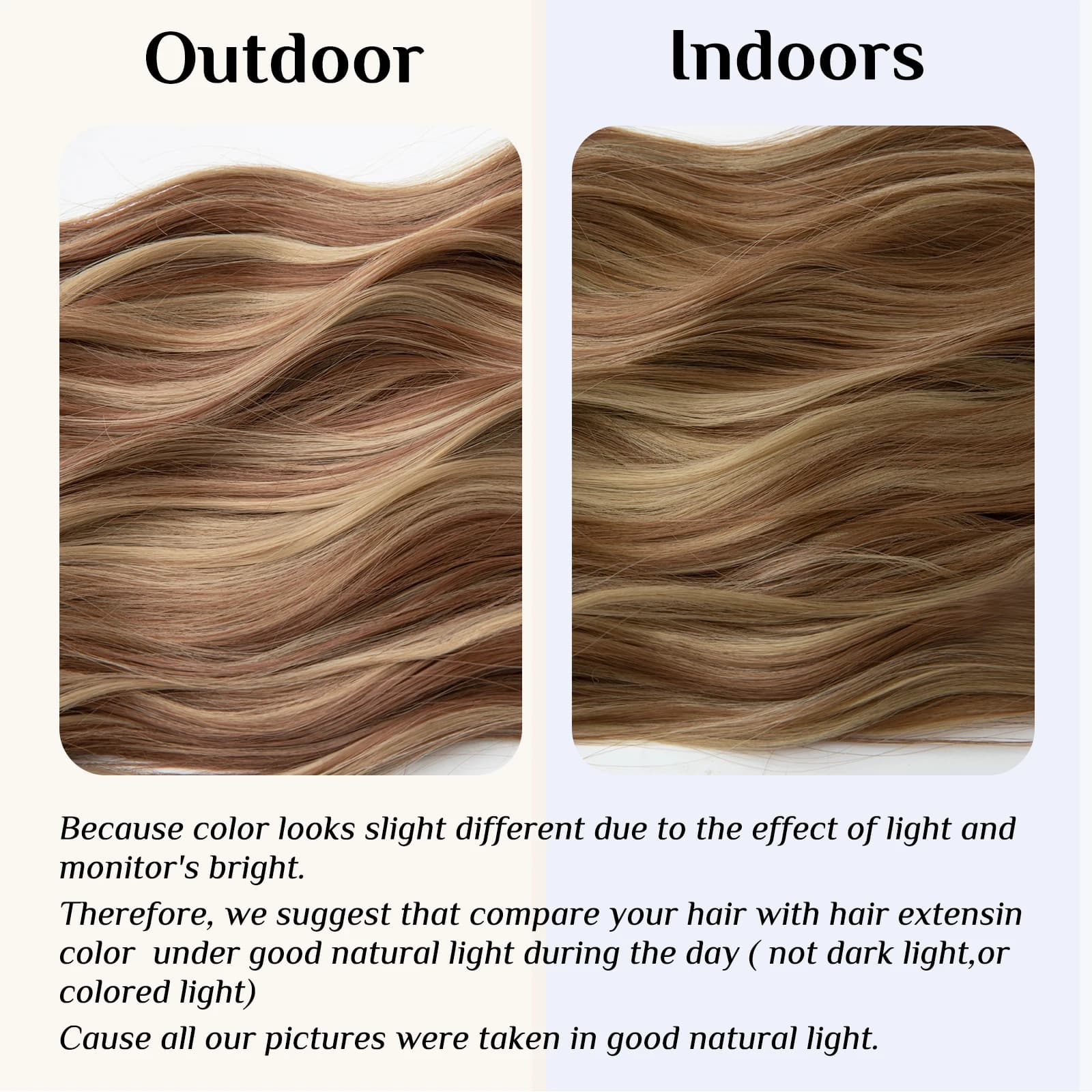SARLA 4 pièces/ensemble synthétique longue ondulée pince dans les Extensions de cheveux 22 "postiche