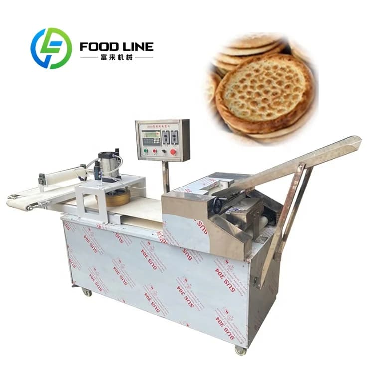 Machine de fabrication de croûte de Pizza, ligne de production de pain, machines de boulangerie pour